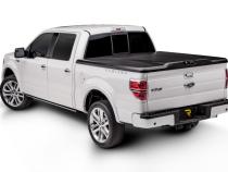 Tonneau Cover Elite 2022-2026 Toyota Tundra 5 Foot 7 Inch Bed CrewMax With Deck Rail System Without Trail Special Edition Storage Boxes Black Textured UnderCover
