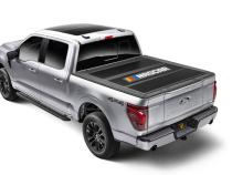 Tonneau Cover RealTruck NASCAR Edition 2019 (New Body Style) 2026 Chevrolet Silverado/GMC Sierra (Without CarbonPro Bed) 5 Foot 9 Inch Bed (New Body Style) Crew/Ext With Or Without MultiPro Tailgate Matte Black Finish