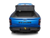 Tonneau Cover Ultra Flex 2009-2018 (2019-2023 Classic) Ram 5 Foot 7 Inch Bed Crew Cab Without RamBox Matte Black Finish UnderCover