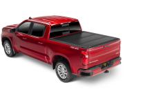 Tonneau Cover Ultra Flex 2016-2024 Nissan Titan 5 Foot 7 Inch Bed Crew Without Utili-Track System Matte Black Finish UnderCover