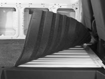 Vanrug Cargo Mat 06+ Mercedes/Dodge Sprinter 170 inch WB Ext 3/4 Inch Closed Cell Foam Mat Size 186 3/8 Inch x 69 1/4 Inch Charcoal BedRug