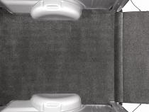 XLT Bedmat For Spray-In Or No Bed Liner 17-24 Ford F250/F350 Ford Superduty 6.5' Short Bed Charcoal BedRug